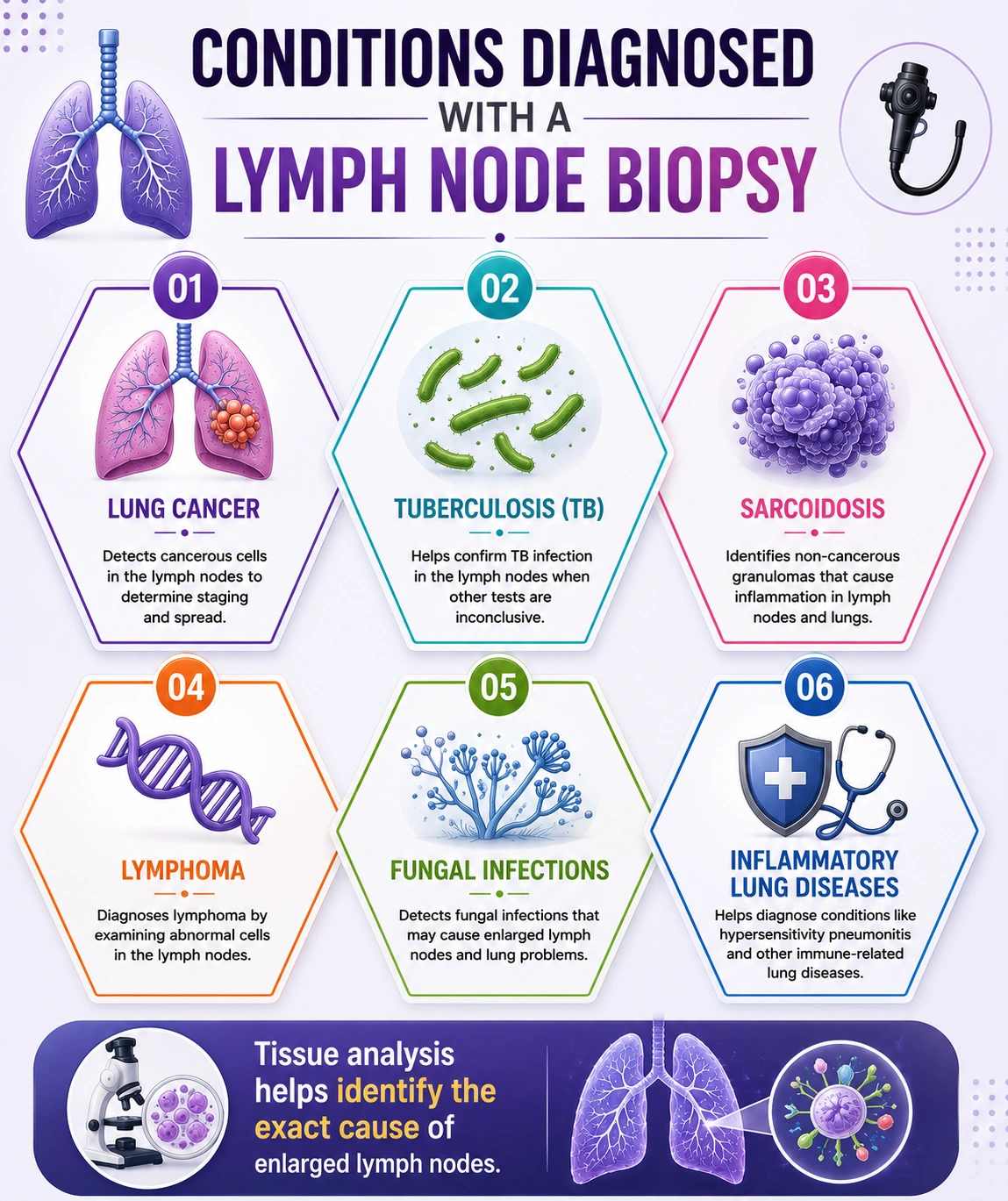 Informational COPD infographic showing common Advanced Stage 4 symptoms around a central lungs illustration.