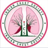 ICS - drmanumadan.com Logo of Indian Chest Society: pink lungs with branching airways inside a green circular border and 'ICS' in a vertical bar, with 'Indian Chest Society' around the edge.